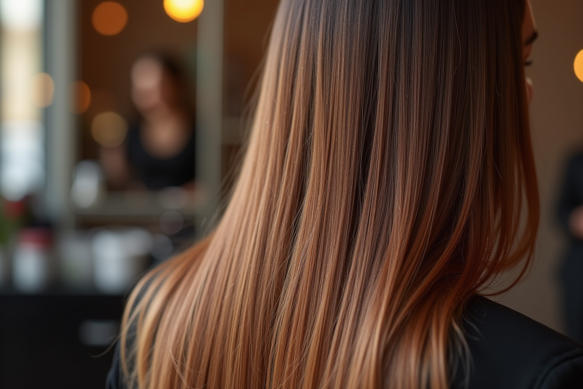 cheveux kératinés